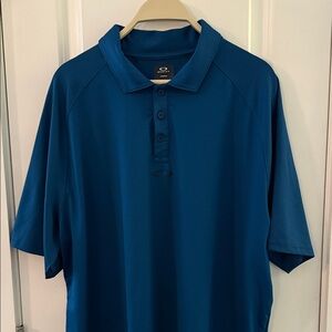 Oakley Men's Blue Polo Shirt